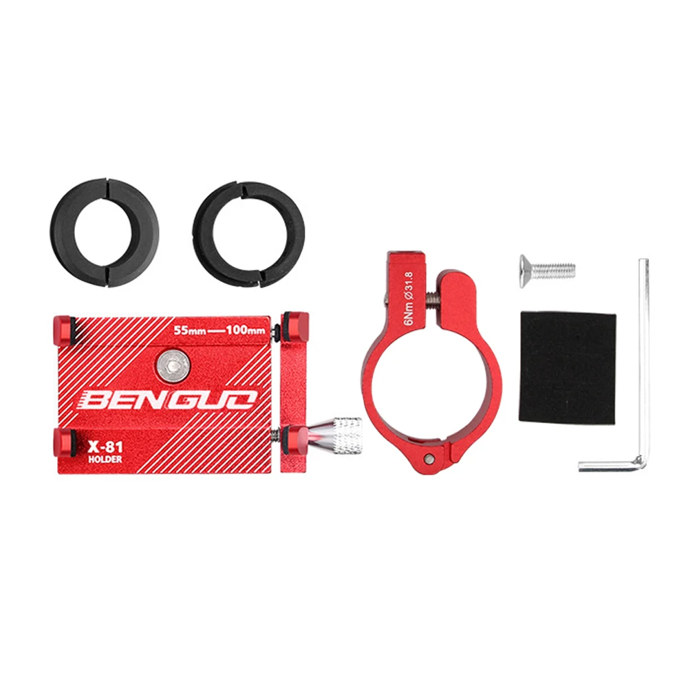  Aluminium Fahrrad Telefon Halter Für 35-62 inch Smartphone Einstellbare Unterstützung GPS Bike Tele