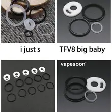 Vapesoon резиновое Силиконовое уплотнение уплотнительное кольцо для I just s/TFV8/TFV8 baby/TFV8 big baby Быстрая