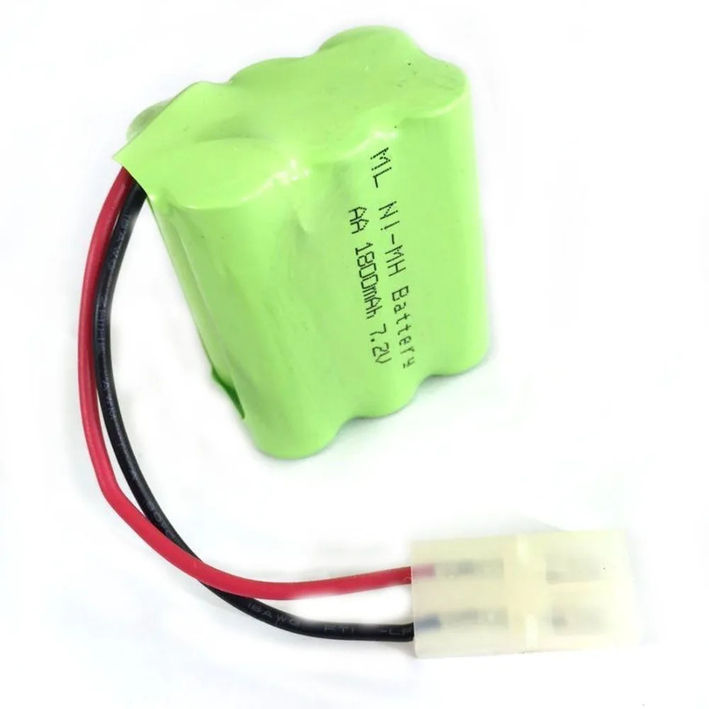 Durable Double deck 7.2V 1800mAh 6x AA Ni MH RC Rechargeable Battery