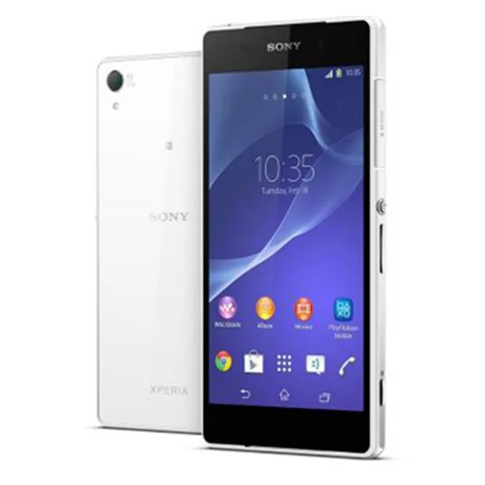 Разблокированный мобильный телефон sony Xperia Z2 D6503 Android четырехъядерный GSM WCDMA 4G LTE ram 3 ГБ rom 16 Гб 5,2 дюймов камера 20 МП