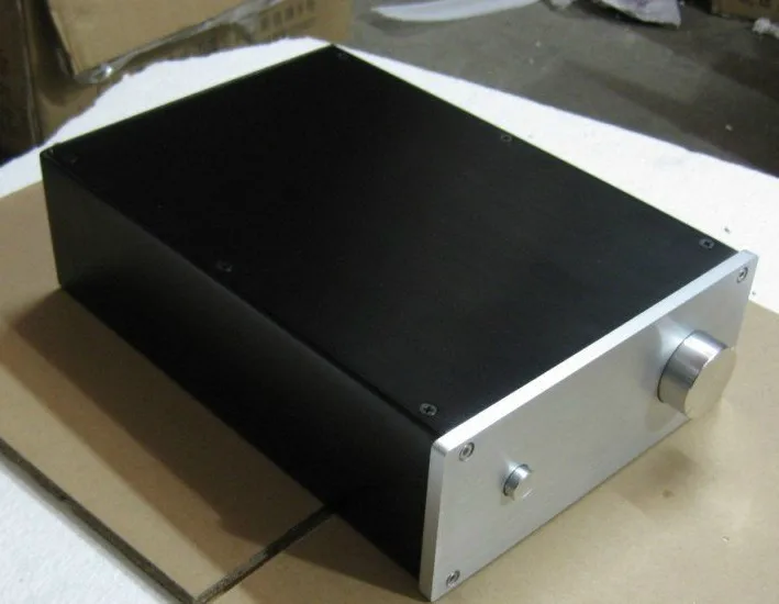 New aluminum amp chassis /home audio power amplifier case size Width