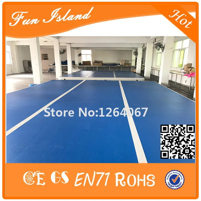 

Free Shipping 6x6x0.2m Guangzhou Factory Inflatable Gym Air Track Square Inflatable Air Track