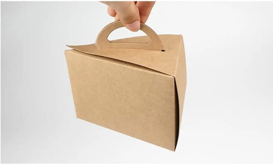 us 29 9 30pcs triangle slice small pastry cake baking box triangle cheese mousse cheese box packing box in gift bags wrapping supplies from home triangle box