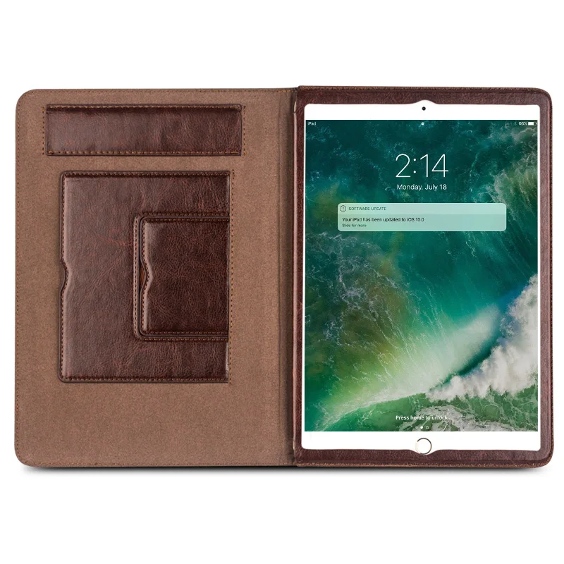 Чехол для Apple iPad Air 2019 3 чехол из натуральной кожи Wi Fi 10 5 дюйма воловьей ручной