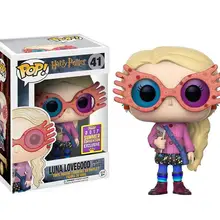 FUNKO POP Гарри Поттер Коллекция Модель Детские игрушки лунные очки кукла фигурка мальчика игрушки для детей