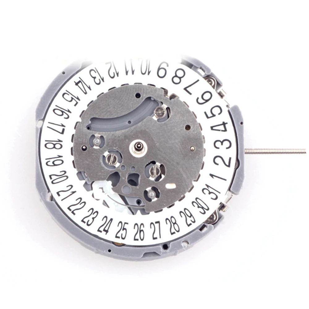Для VK64A часы с кварцевым механизмом запасные части, комплектующие для ремонта даты в 6 часов