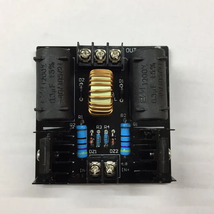 Zvs Драйвер доска готовая доска с высоким напряжением посылка комплект Тесла катушки Diy UHV