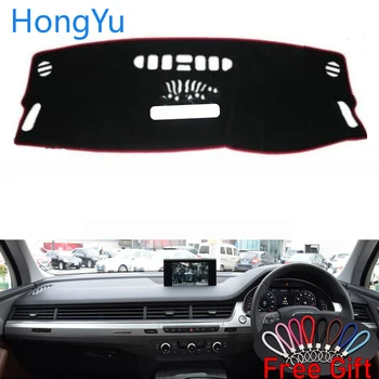 

Car Dashboard Cover Dash Mat Board Pad Carpet Dashmat Interior Mats for AUDI Q7 2016 2017 2018 2019 Right Hand Drive Accessories