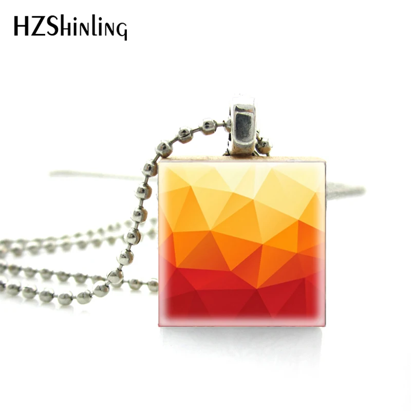 

2018 New Fashion Cool Colorful Geometry Patterns Art Photos Scrabble Tile Pendant Purple Design Handmade Wooden Scrabble Tiles