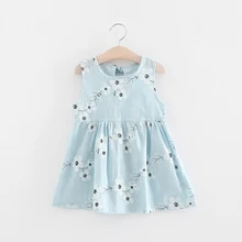 

2018 New Kids Girls Dresses Chiffion Polka Dot Pleated Sundress Bowknot Belt Dress For Girl Robe Princesse Enfant Fille