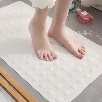 

Bathroom with Suction Cup Anti-skid Pad Bathroom Shower Mat Bath Shower Room Bathroom Mat Bathroom Mat Four Color Optional