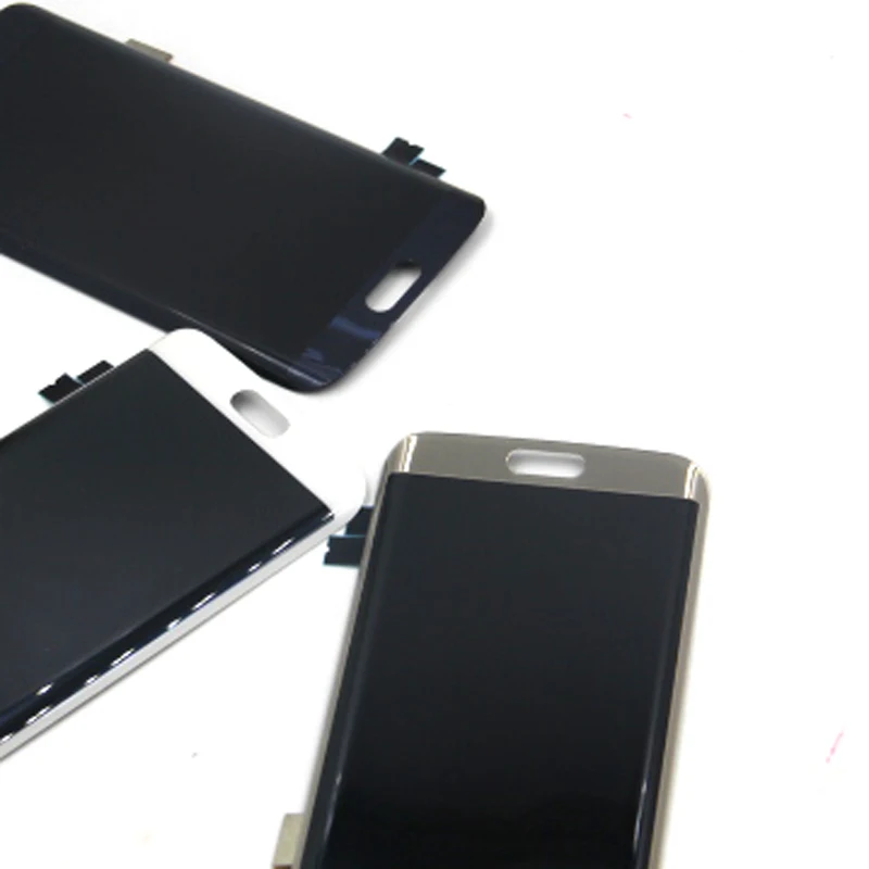Белый золотистый синий цвет для samsung S6 edge G925F ЖК дисплей край Дисплей Экран с