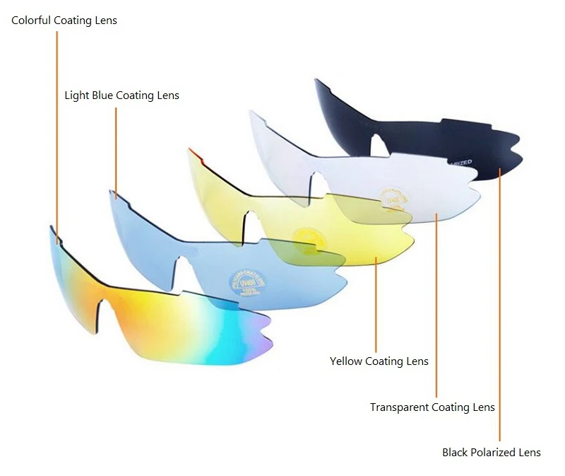 Ветрозащитные поляризационные военные тактические очки с 5 линзами, походные охотничьи очки, очки для спорта на открытом воздухе, велоспорта, рыбалки, UV400 Солнцезащитные очки
