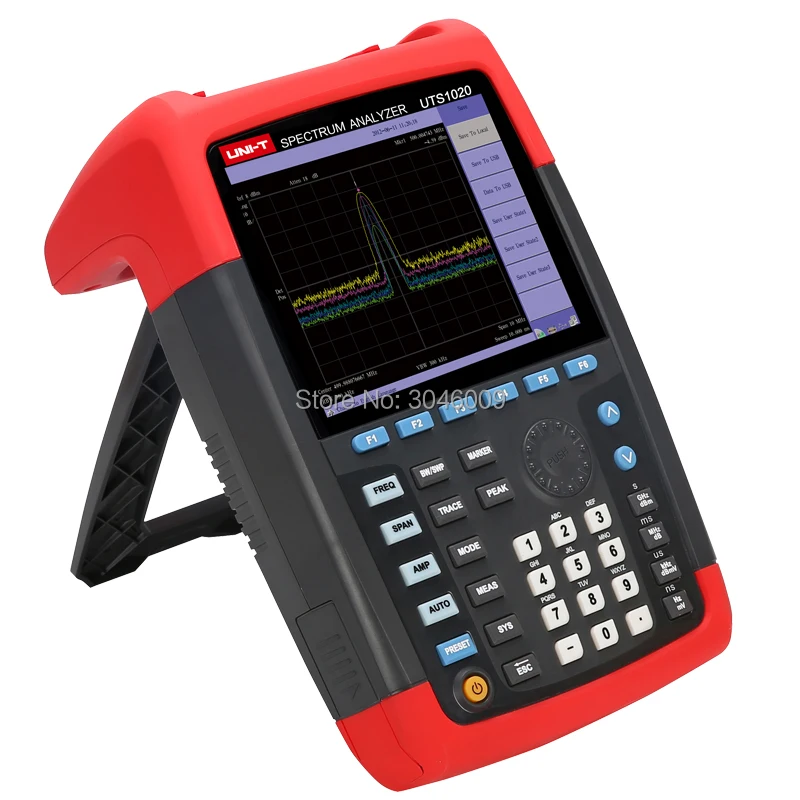 UNI-T UTS1020 ручной анализатор спектра, частотный диапазон 9 кГц~ 2,6 ГГц