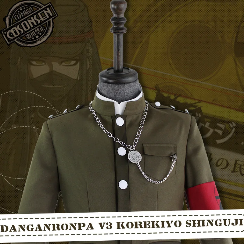 Danganronpa V3: Killing Harmony Korekiyo Shinguji костюм для косплея на Хэллоуин полный комплект
