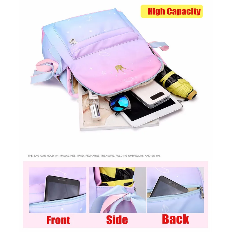 Женские рюкзаки; розовый детский рюкзак с принтом; школьные сумки для девочек; рюкзак для начальной школы; сумка для книг; школьная сумка; Mochila Escolar