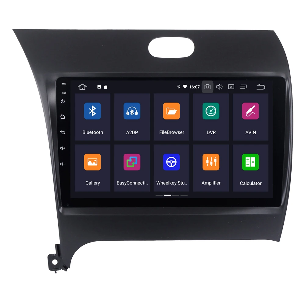 Best RoverOne For Kia Cerato K3 Forte 2013+ Android 9.0 Autoradio Car Multimedia Player Radio GPS Navigation Head Unit NO DVD 1