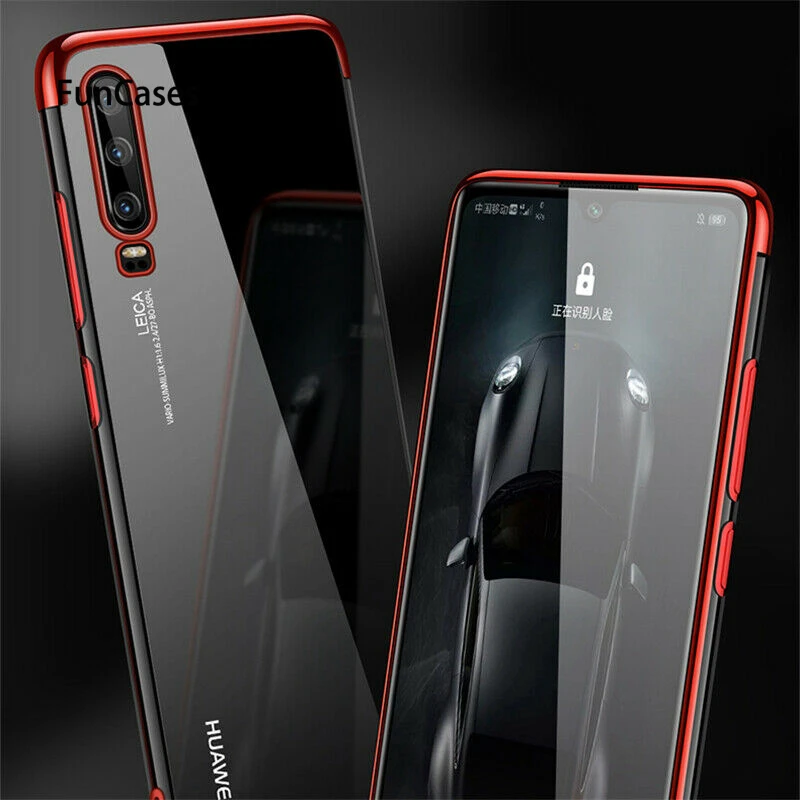 Капа телефон покрытие мягкий чехол для huawei P30 P20 Mate20 lite рro 20X Y9 P smart Nova4 3 3i 2lus Honor