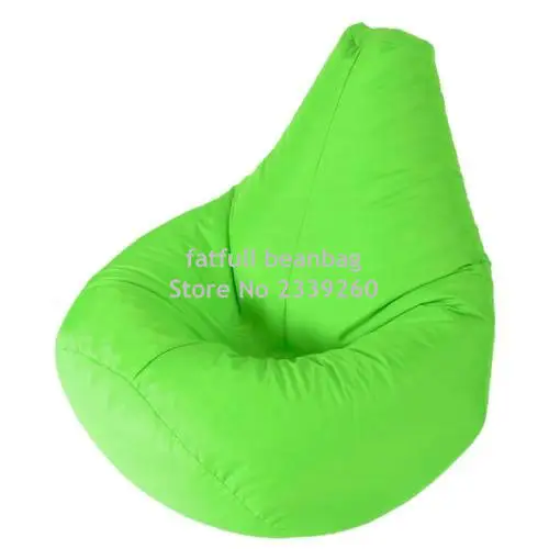 Cover only No Filler-MAN 's gaming bean bag living room chair, outdoor adults beanbag sofa beds, high back folding chairs