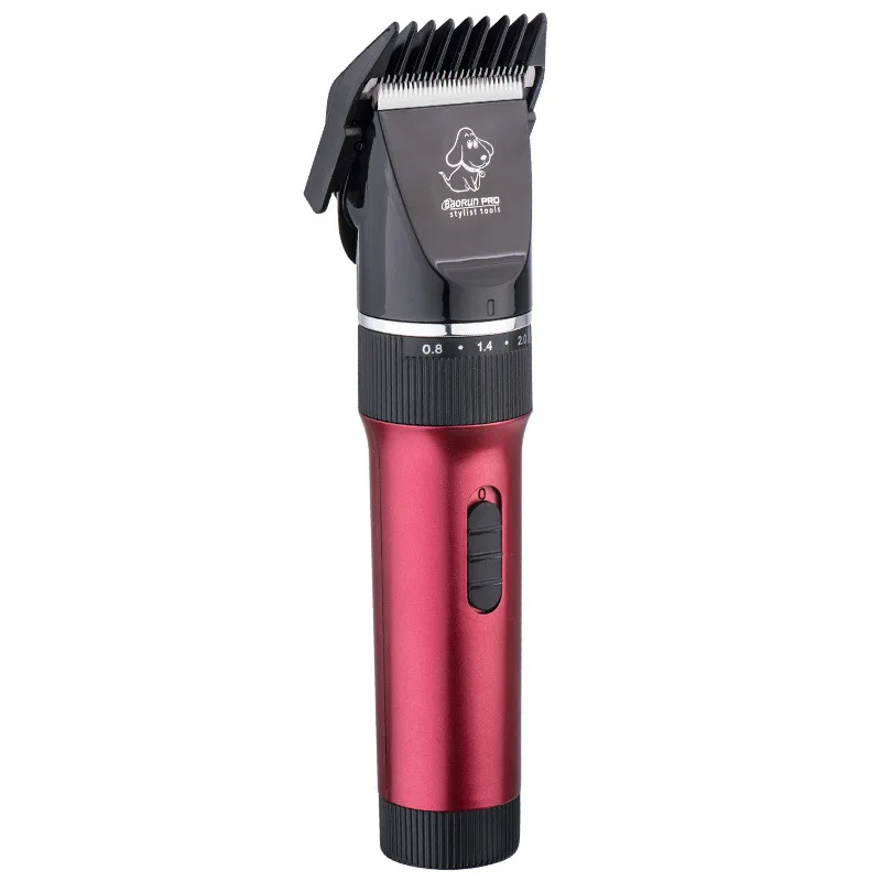 Professional Pet Hair Trimmer Electric Rechargeable Cat Dog Clipper Grooming Cutters Powerful Shave
