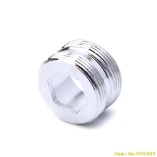 Высококачественный твердый металлический адаптер наружная резьба водосберегающий кухонный аэратор для крана-смесителя разъем