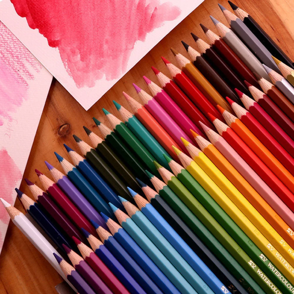 Faber Castell 48 Colori Idrosolubili Matite Colorate Set Per Artista di Scuola Schizzo Disegno A Penna Bambini Regalo Speciale Arte forniture in