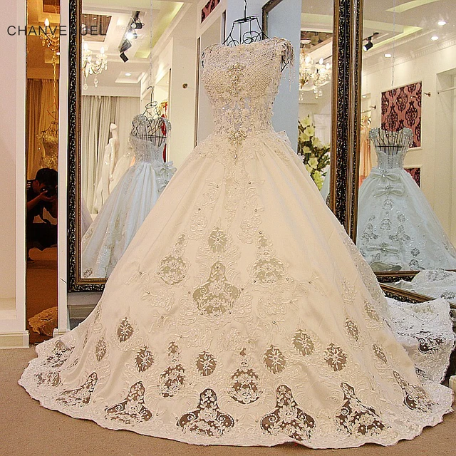 LS54801 Luxury Crystal Wedding Dresses Ball Gown Corset Back ... LS54801 Luxury Crystal Wedding Dresses Ball Gown Corset Back ...
