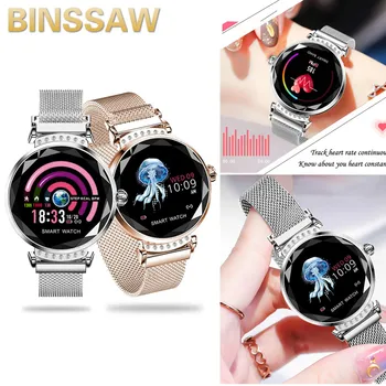 

women Girl Fashion smart wristband Fitness bracelet Heart Rate Monitor blood pressure blood oxygen smart band best gift for Lady