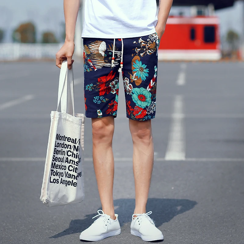 bohemian attire male shorts