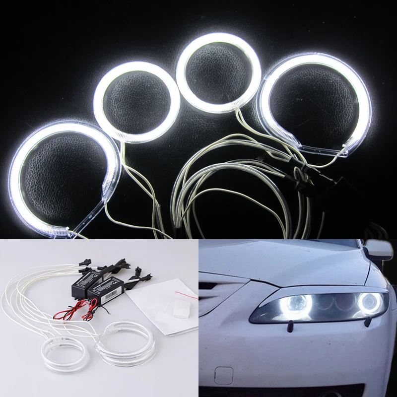 7000K M6 Angel Eyes Headlight for Mazda6 (03 07) CCFL Angel Eyes Kit