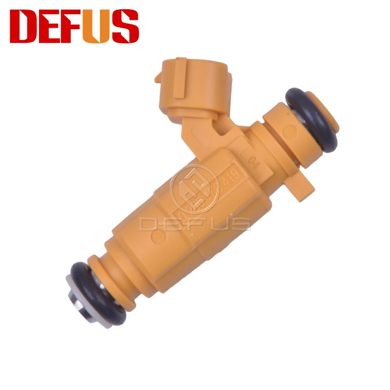 US $124.29 DEFUS 8X 166008W80A Fuel Injector Nozzle Bico For Nissan Livina Grand 18L 16V 0280156418 166008W80A 0280156419 0916 Value New