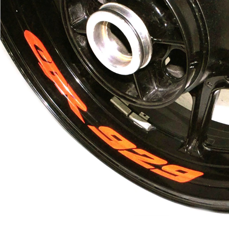 Motorcycle Wheel Sticker Decal Reflective Rim Bike Motorcycle Suitable