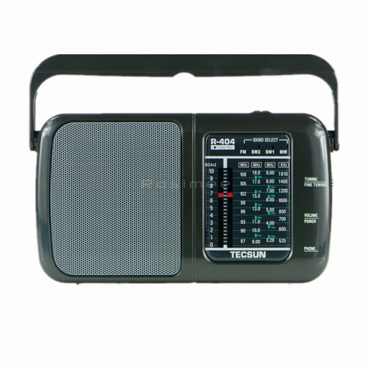 Tecsun R-404 R404 высокая чувствительность FM радио mw и sw приемник ЧМ-WM SW1 SW2 со встроенным Динамик Портативный радио