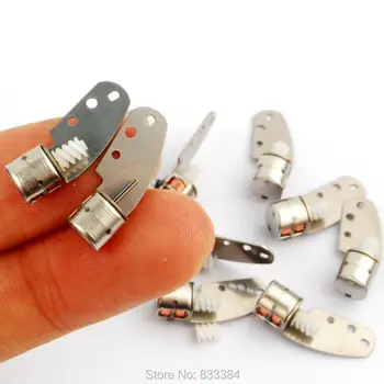 

10PCS New 3VDC 0.06W 1000RPM 2 Phase 4 Wires Micro Stepper Motor for Portable video camera digital camera safety monitor etc.
