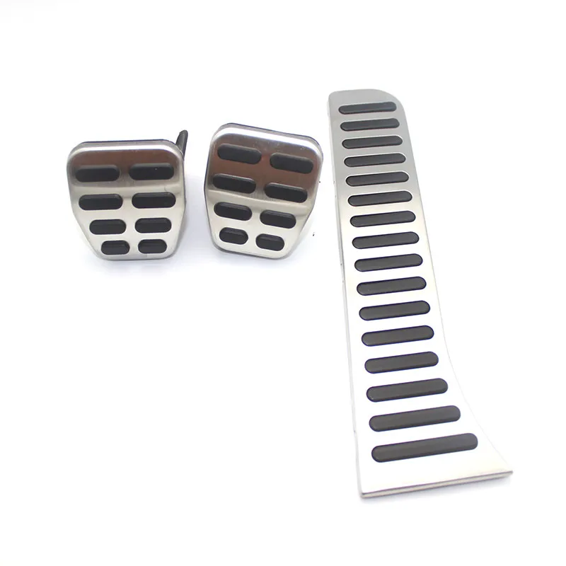 Stainless Steel Manual Transmission MT Pedal cover( Clutch+Brake+Gas