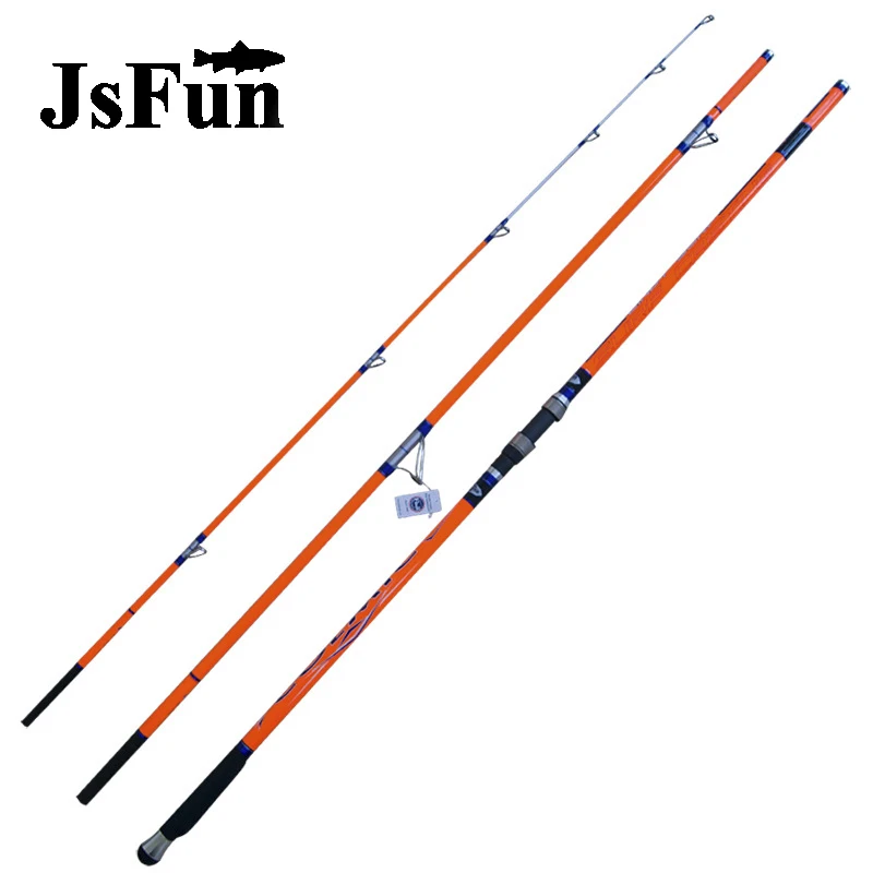 

SpuerHard 4.2M Telescopic Fishing Rod 3 Sections Carbon Rod Fuji Guides Ultralight Surf Rod Sea Fishing Olta FG171