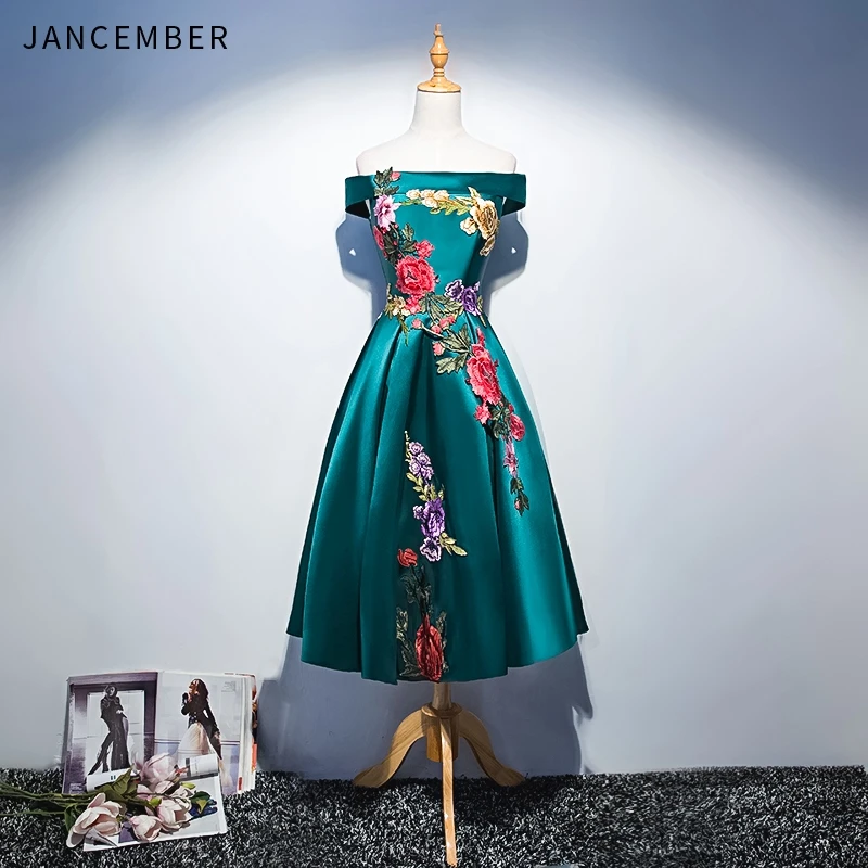 Коктейльные платья JANCEMBER, серое и красное, с открытой спиной, со шнуровкой, длиной до колена и длиной до пола, с открытой шеей, vestido Cocktail