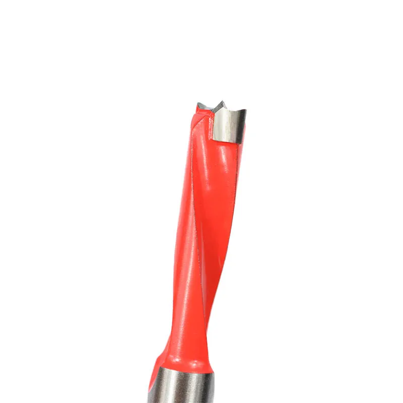 XCAN 1pc 4mm-10mm Wood Forstner Drill Bits 70mm Length Router Bit Left Rotation Row Drilling for Boring Machine Drills Wood Carb