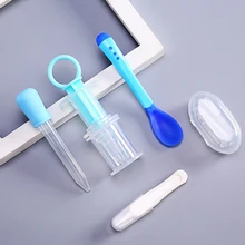 5 шт./компл. Новорожденный ребенок уход комплект подачи медицинских аспиратор флакон-капельница кормушка для ухода за ногтями многофункциональный уход за младенцем Наборы