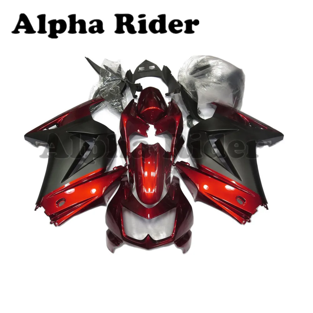 

08-12 For Kawasaki Ninja 250 EX250R Motorcycle Bodywork Injection Molding Fairing Kit Plastic Gloss Red 2008 2009 2010 2011 2012