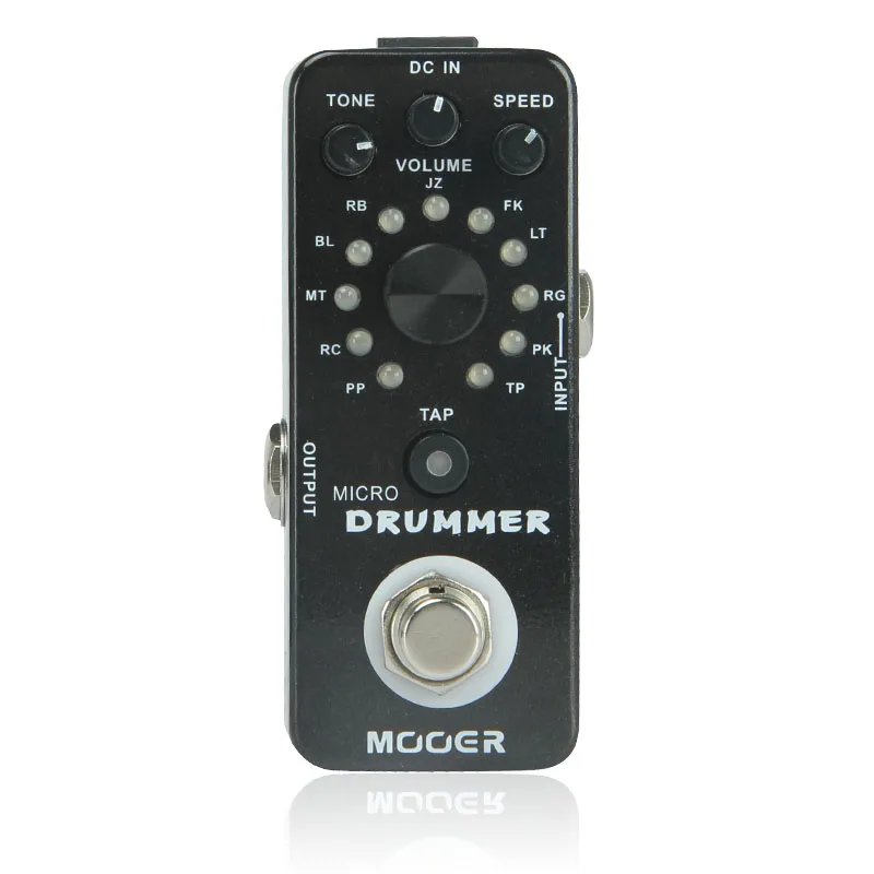 Mooer Micro Drummer Digital Drum Machine Micro Guitar Effects Pedal
