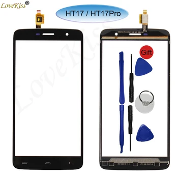 

5.5" HT17 Touchscreen Front Panel For Homtom HT17 Pro HT17Pro Touch Screen Sensor LCD Display Digitizer Outer Glass Replacement