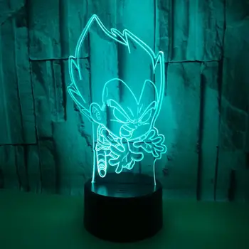 

Seven Colourful Remote Control Touch 3d Small Table Lamp Seven Dragon Ball Creative Gift 3d Led Night Table Lamps