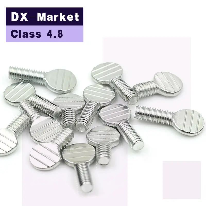 

m5 m6 m8 m10 , Galvanized Racket Shape Screws , Metal Thumb regulating screw