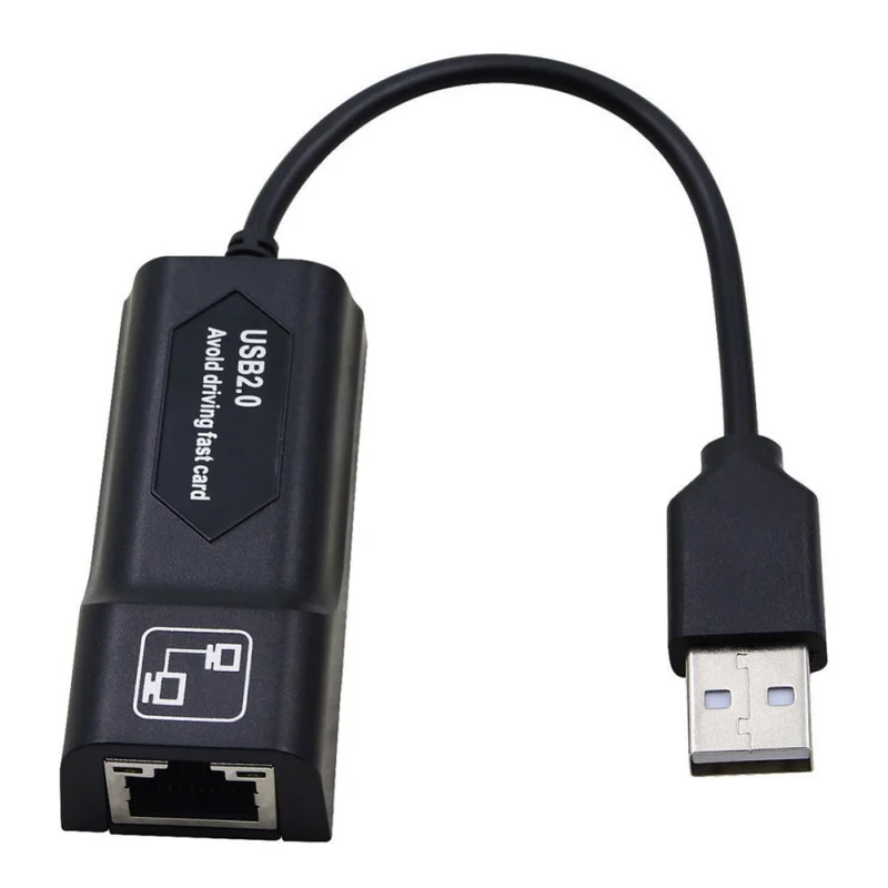 USB к RJ45 10/100 Мбит/с USB Ethernet адаптер Сетевая карта LAN USB адаптер Lan RJ45 карта с Micro USB адаптер для ПК ноутбука