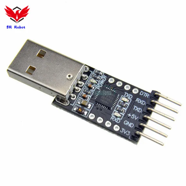 

CP2102 USB 2.0 To TTL UART Module 6Pin Serial Converter STC Replace FT232 For Debug Programmer Download Firmware