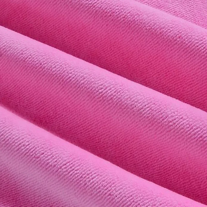 3 шт./упак. однотонные женские сандалии с квадратным куртка для маленьких детей бархатное полотенце Мягкий банный халат прекрасно впитывает воду три цвета Высокое качество TRQ0098 - Цвет: pink