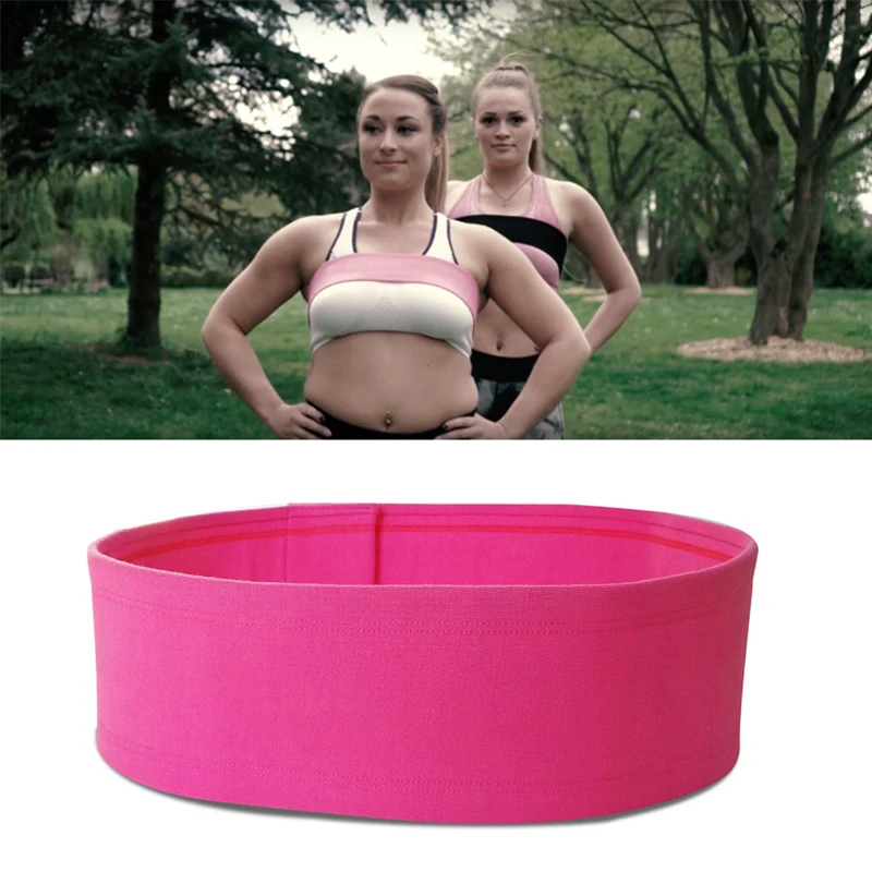 

Adjustable Slim Breast Support Belt Band Black Breathable Sports Bra Women Breast Compression Wrap Belt Bra Yoga Stable chest