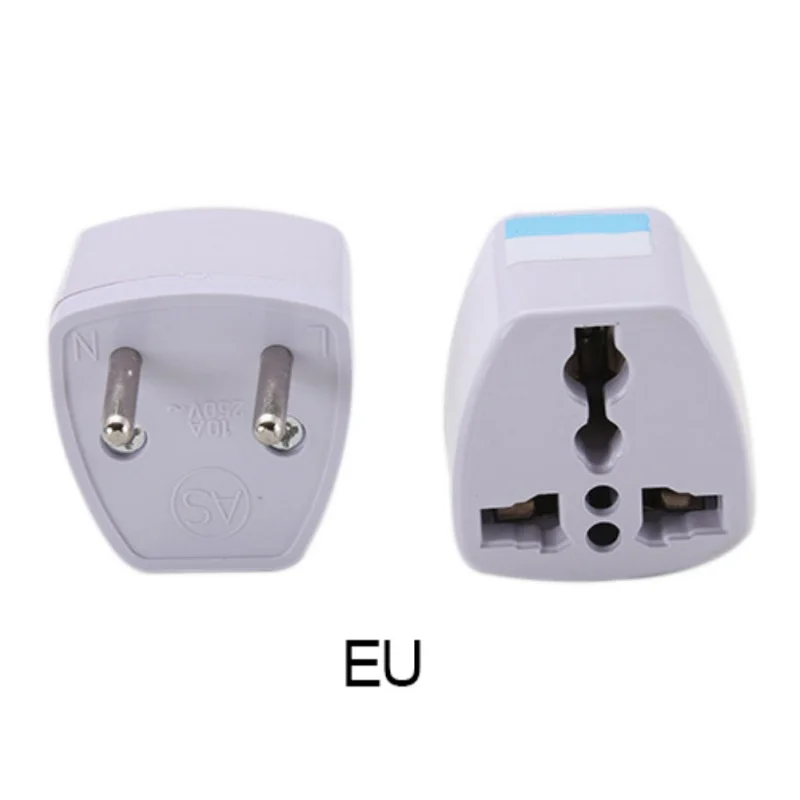 Universal EU/US/AU/UK/DE Plug AC Power Plug Home Travel Converter Europe Wall charger Jack Connector Socket Adapter