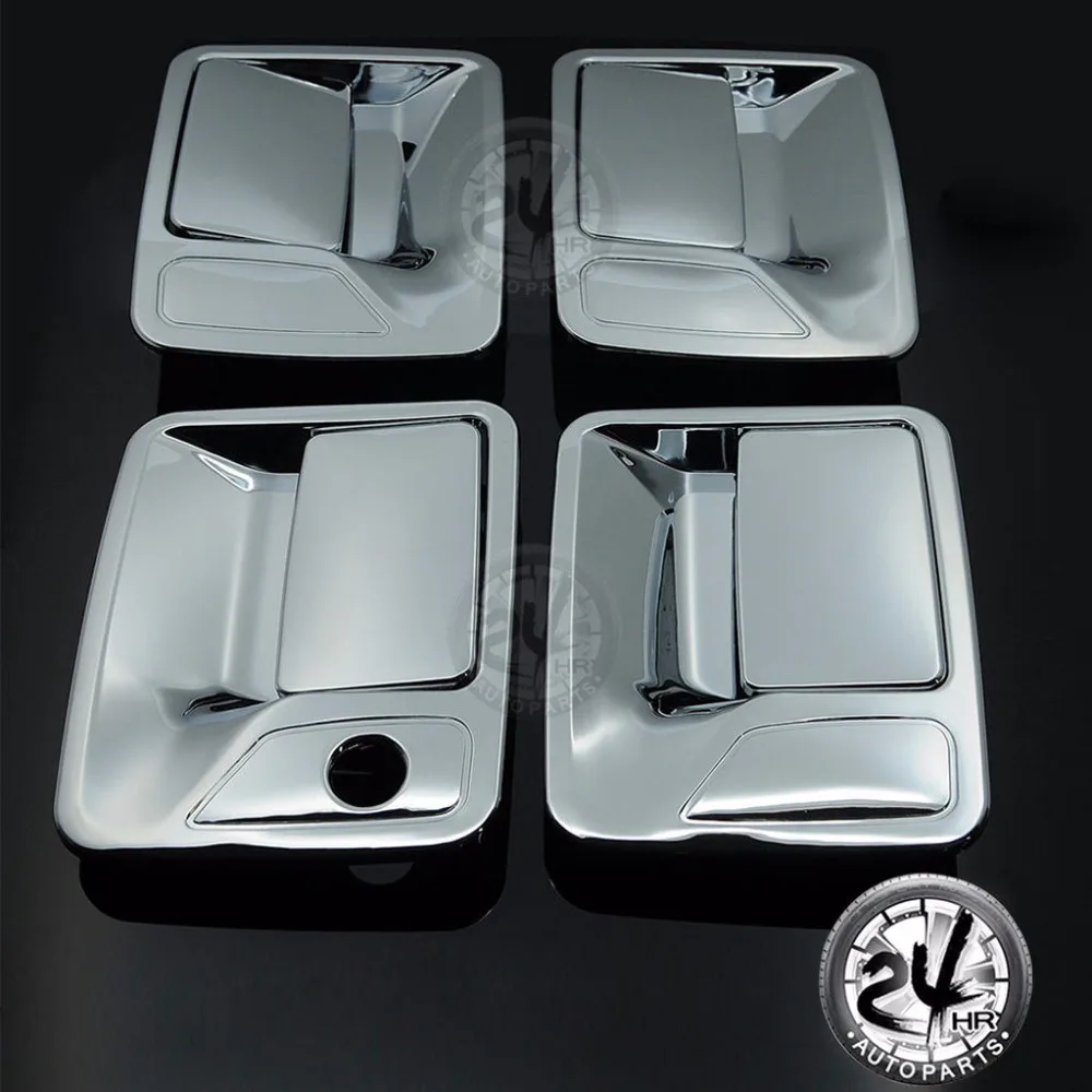 

XYIVYG Triple Chrome Plated Door Handle Cover 99-16 For Ford Super Duty/00-05 For Excursion